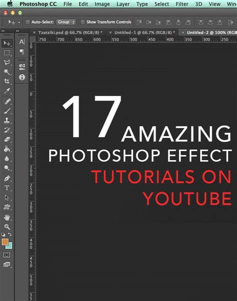 17 Amazing Photoshop Effect Tutorials On Youtube Filtergrade