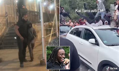 YouTuber Kai Cenat Is FREED Back Onto Streets Of NYC Just Hours After