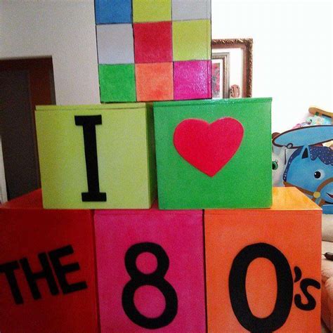 Vintage Retro Prop I Love 80s Party Ideas Photo 8 Of 14 80s