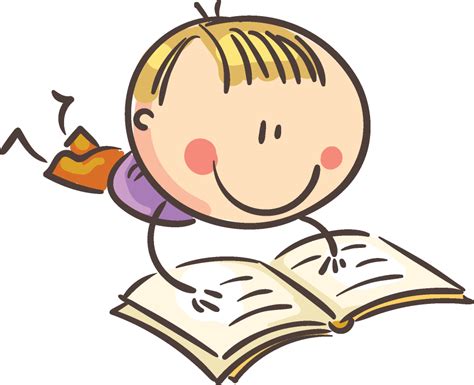 Animated Kid Reading Clipart Full Size Clipart 5488506 Pinclipart