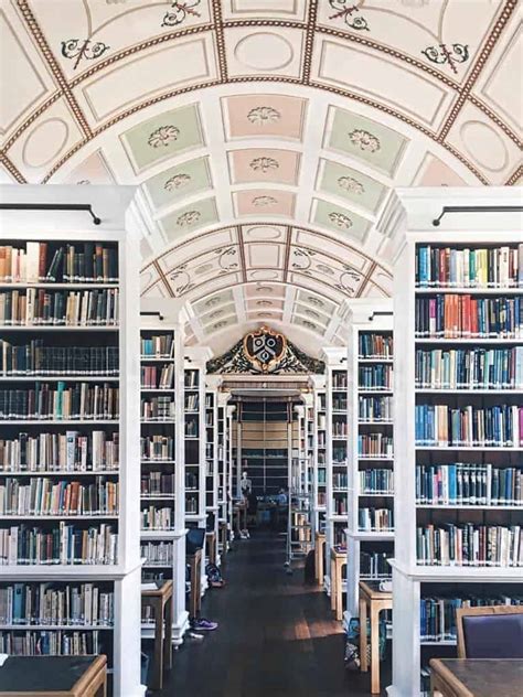 Classrooms and canteens of some colleges can be seen in a series of movies about the young wizard harry potter. Inside Eight of Oxford University's Most Beautiful Libraries