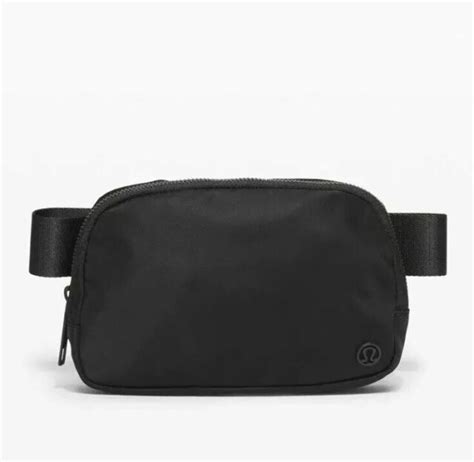 New Lululemon Everywhere Belt Bag 1l Black Fanny Pack Classic Nwt Ebay
