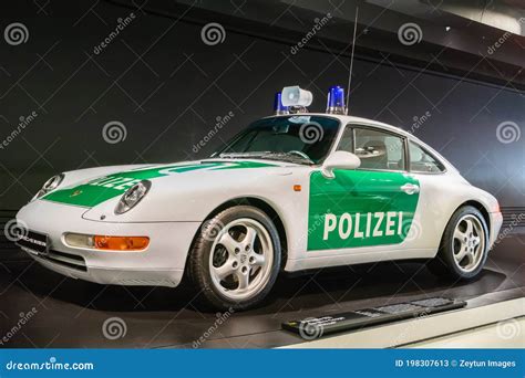 Porsche 911 Carrera Coupe Police Car Editorial Stock Photo Image Of