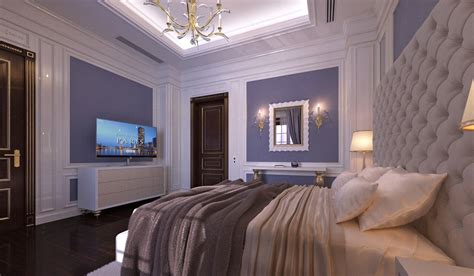 Vicwork Studio Stylish And Luxury Guest Bedroom Interior In Art Deco