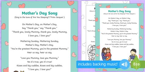 How are you celebrating mother's day this year? Kindergarten Mother's Day Songs (teacher made)