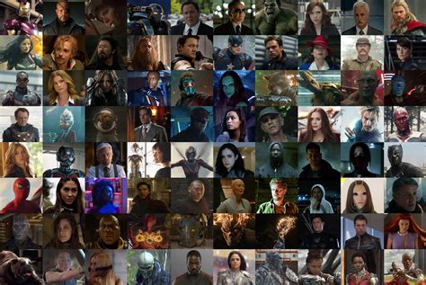 Heroes Of The Marvel Cinematic Universe Before I Did A Pi Flickr