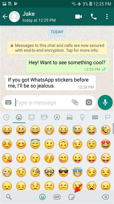 Personalize Your Messages With Stickers In Whatsapp Smartphones