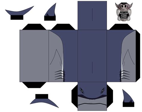 Shark Paper Toy Free Printable Papercraft Templates