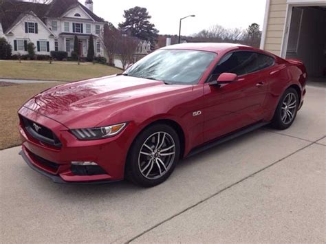 6th Gen Ruby Red Metallic 2017 Ford Mustang Gt Premium For Sale