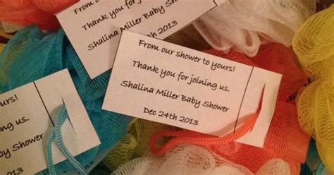Obviously, the meat of the letter will be thanking. Baby shower favor: From our shower to yours! Thank you for ...