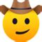 Face With Cowboy Hat Emoji