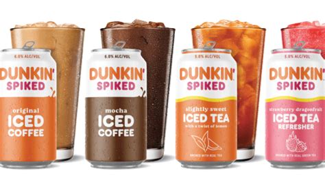 Dunkin May Soon Debut A Full Lineup Of Spiked Iced Coffee And Tea
