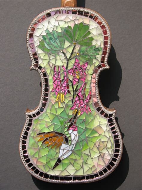 Piece Of Mind Mosaics The Painted Violin Project