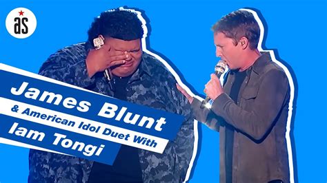 James Blunt Gives Us A Bts Look At His American Idol Duet With Iam Tongi On Monsters