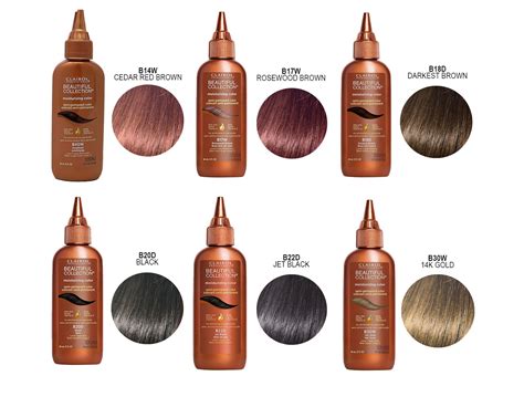 Clairol Professional Beautiful Collection Color Chart
