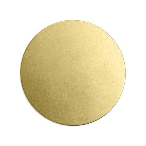 Circle Brass Metal Stamping Blanks 1 34 24 Pc Jewelry Quality