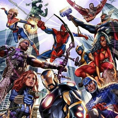 Spider Man The Avengers Marvel Comics Marvel Superheroes Comics