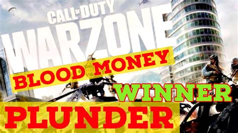 Call Of Duty Warzone Winner In Plunder Youtube