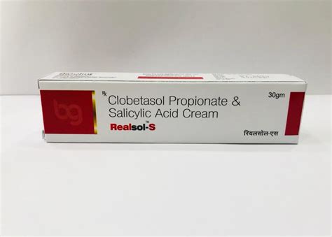 REALSOL S Clobetasol Salicylic Acid Cream Gm Rs Unit ID