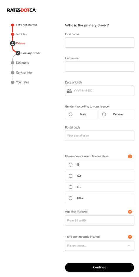 Ontario Car Insurance Calculator - RATESDOTCA