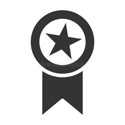 Achievement Award Reward Badge Icon Design Stock Vector