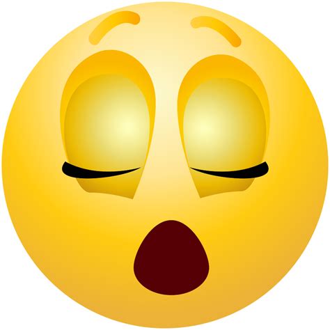 Download High Quality Surprised Emoji Clipart Sleepy Transparent Png