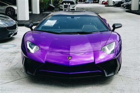 Your destination for buying lamborghini aventador. Lamborghini Ad Personam Builds Purple Aventador SV Roadster