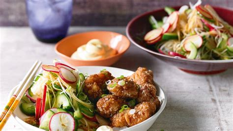 Simmered japanese daikon radish (recipe). Recipe: Karaage chicken with radish and cucumber salad | Stuff.co.nz
