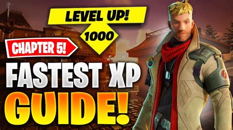 How To Level Up Fast In Chapter 5 Season 1 Fortnite Xp Guide Youtube