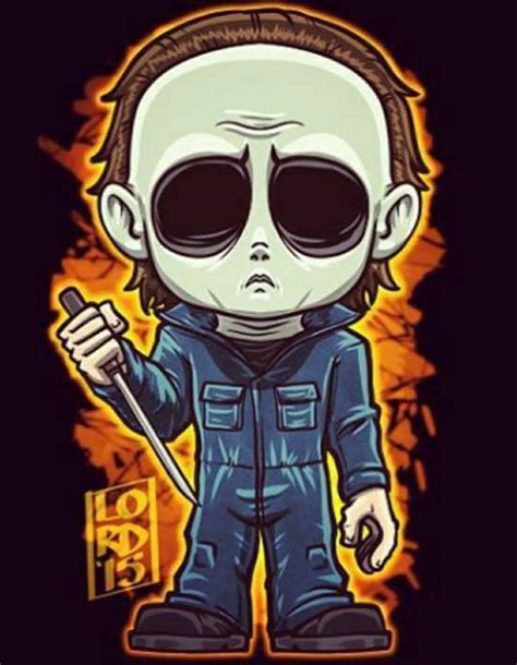 Michael Myers Horror Cartoon Horror Movie Icons Horror Characters