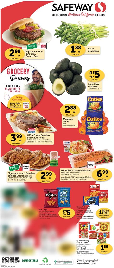 Safeway Current weekly ad 10/21 - 10/27/2020 - frequent-ads.com
