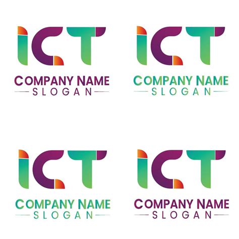 Ict Logo Vector Art Icons And Graphics For Free Download