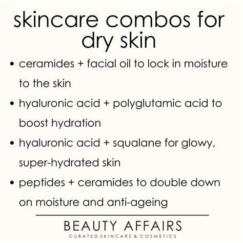 Skincare Ingredient Guide For Dry Skin In 2021 Skin Care Skincare