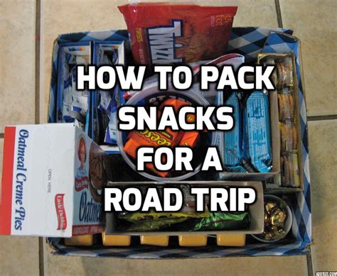 The Silly Mom How To Pack Snacks For A Road Trip