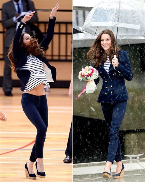 Duchess Kates Best Recycled Outfits Style Photos Navy
