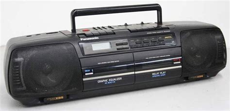 Panasonic Rx Ft600 Dual Deck Cassette Player Recorder Am