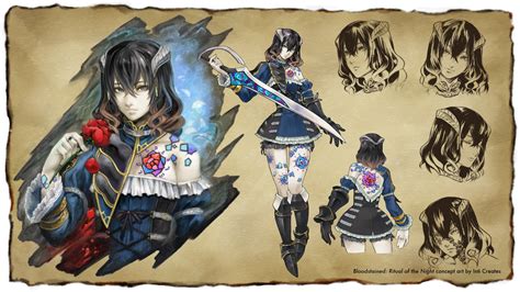 Bloodstained Official Art Gallery Bloodstained Ritual Of The Night