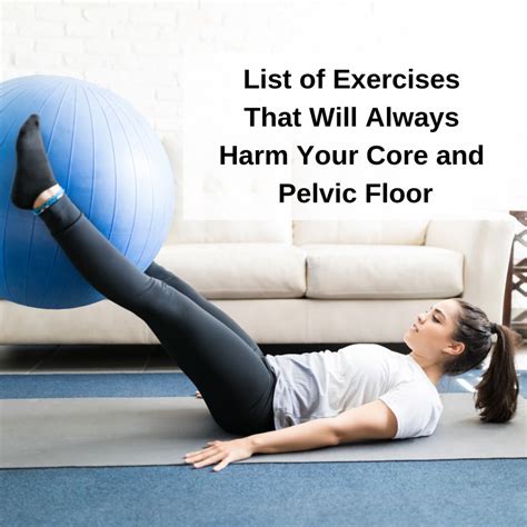 Pelvic Floor Safe Yoga Exercises