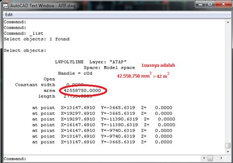 Saat anda meng klik tombol select object yang saya lingkari pakai warna merah pada langkah no 4 diatas, maka anda akan dibawa kembali kelayar utama autocad, nah. Cara Menghitung Luas Area pada Autocad - Kursus Komputer di Jogja | Les Komputer di Yogyakarta ...