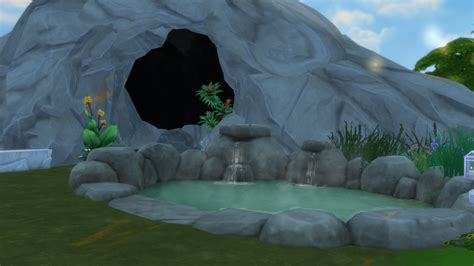 Cave Campsite For Sims 4 ⋆ Violablu ♥ Pixels And Music ♥