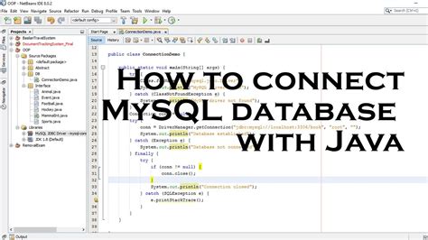 How To Connect MySQL Database With Java Java JDBC Connection Example