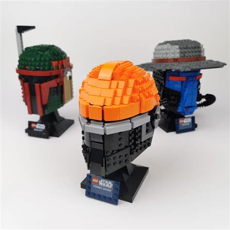 We Need These Lego Star Wars The Book Of Boba Fett Helmets