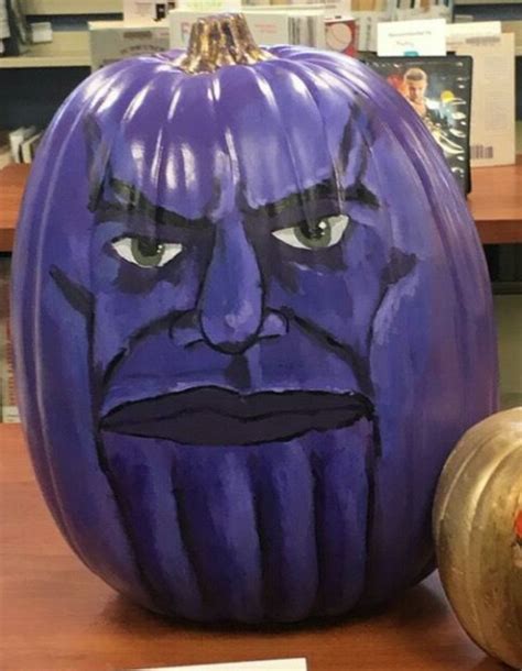 Thanos Pumpkin Thanos Pumpkin Rpewdiepiesubmissions