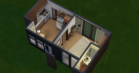 Tiny House Floor Plans Sims 4 House Design Ideas