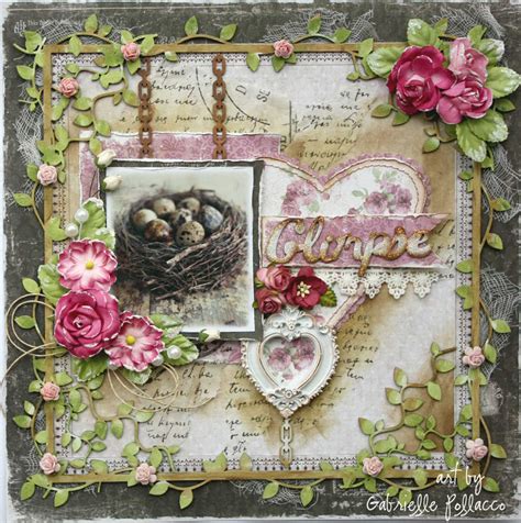 Glimpse Mixed Media Kit By Gabrielle Pollacco Scrapbook Diaries