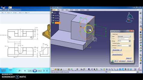 Il problema è che catia non mi permette di specchiare tutto il modello ma solo alcune determinate parti. Catia Mirror - YouTube