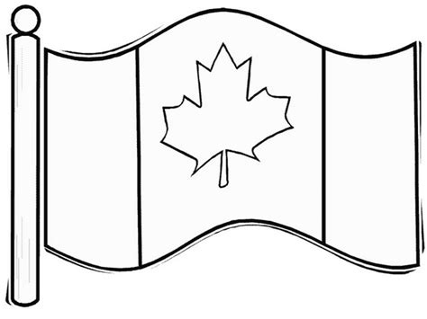 Canada's flag features the maple leaf. Canada Day Coloring Pages | Guide to family holidays