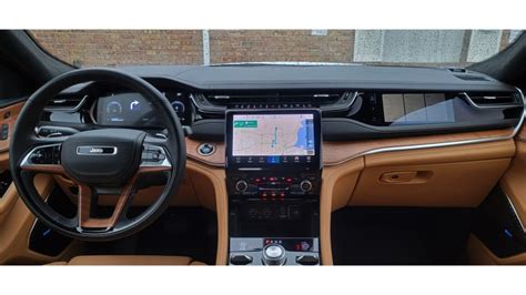 2022 Jeep Grand Cherokee Passenger Touchscreen Review Co Pilots Delight Autoblog
