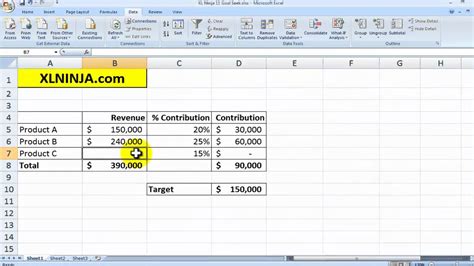How To Use The Goal Seek Function In Excel Youtube