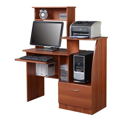 Os Home And Office Furniture Computer Desk With Shelves And Hutch